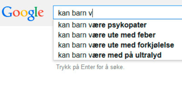 SER UT TIL Å VÆRE ET VANLIG SØK: Et spørsmål mange lurer på. Foto: Screenshot Google. SER UT TIL Å VÆRE ET VANLIG SØK: Et spørsmål mange lurer på. Foto: Screenshot Google.